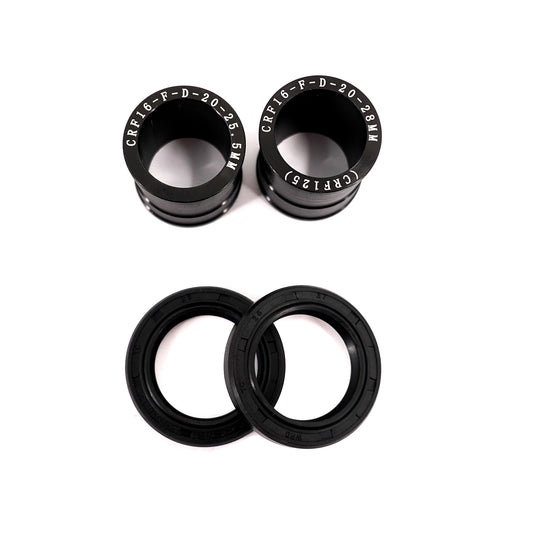 KKE Replacement Front Black Spacers For HONDA CR125R/250R 1995-2013