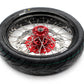 KKE 17" Supermoto Wheels Tires For HONDA CRF250R 04-13 CRF450R 02-12
