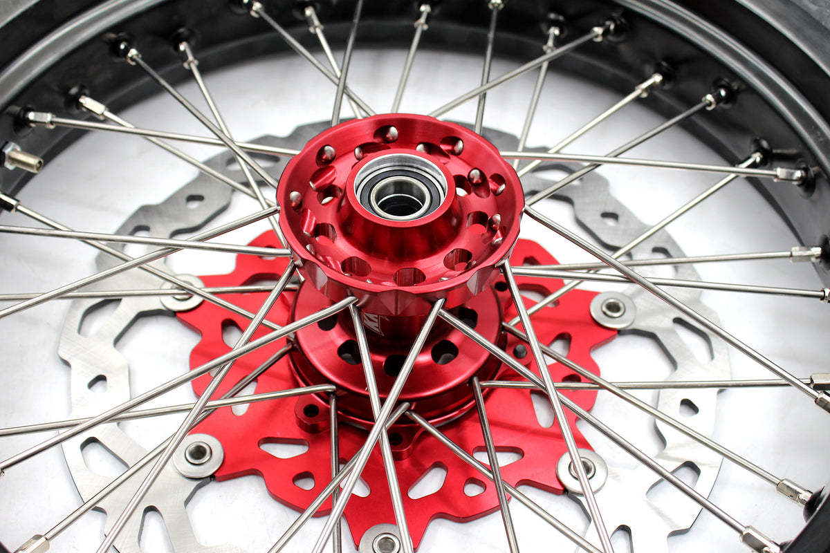 CNC Aluminum Alloy CNC Spoked Wheels for Crf 250 Crf450 Offroad CNC Aluminum Alloy CNC Spoked Wheels for Crf 250 Crf450 Offroad