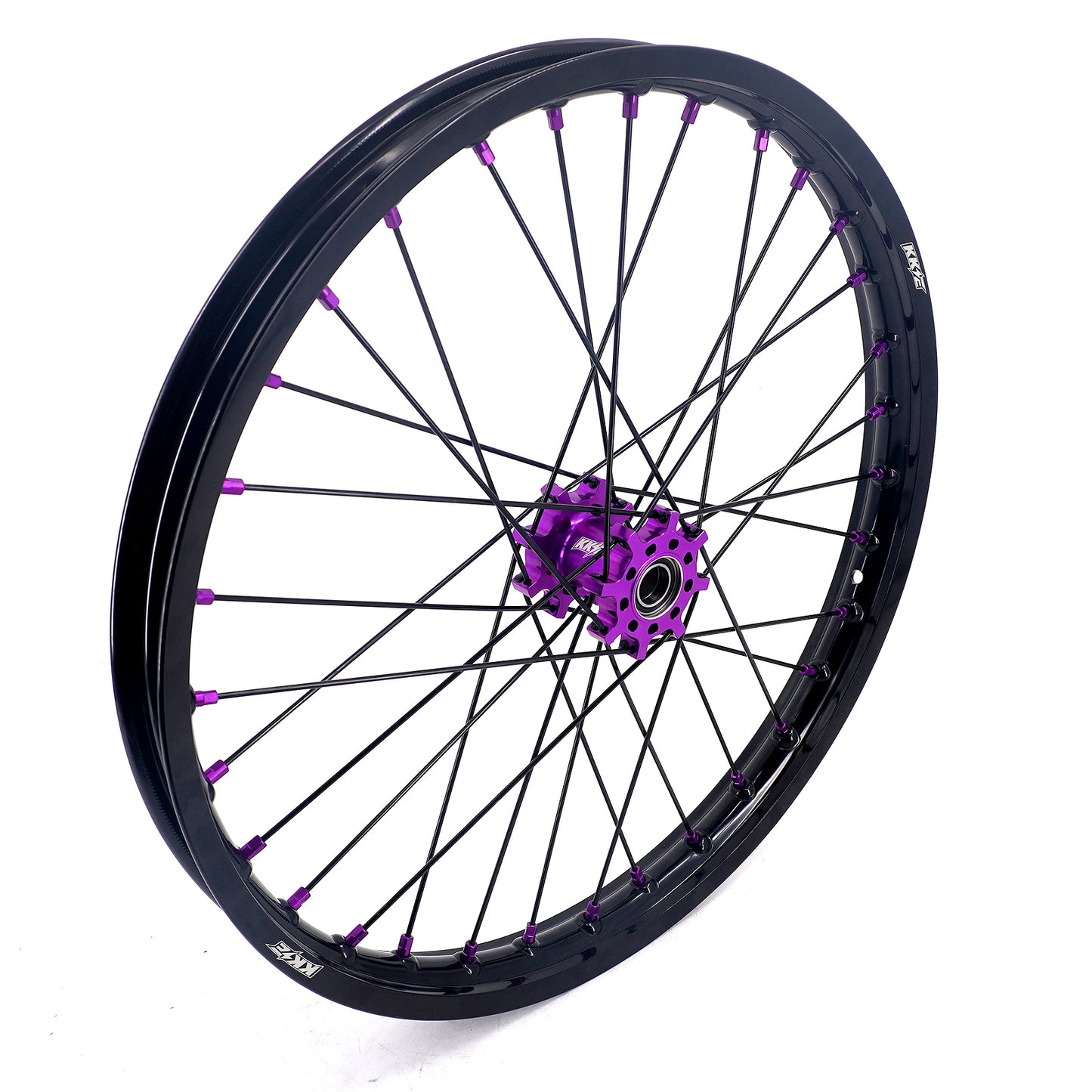 KKE 21" 18" E-Bike Motorcycle Wheels Rims Fit For E-Ride PRO-SS 2024 Purple Hubs