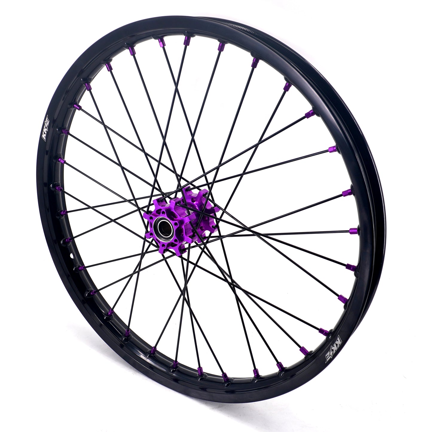KKE 21" 18" E-Bike Motorcycle Wheels Rims Fit For E-Ride PRO-SS 2024 Purple Hubs