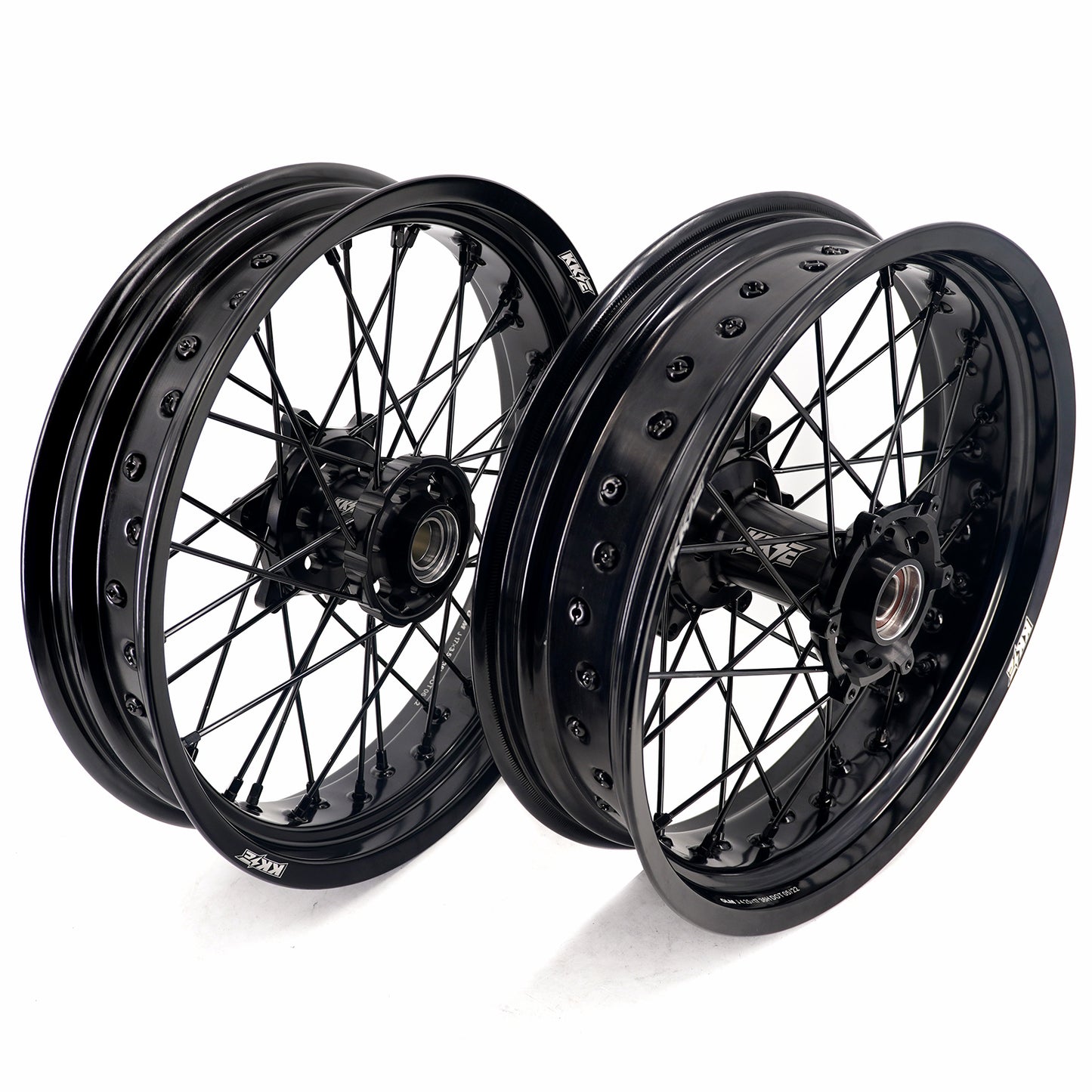 KKE 17Inch Supermoto Rims For KTM SX SX-F XC-F XC EXC EXC-F 2003-2024 Black