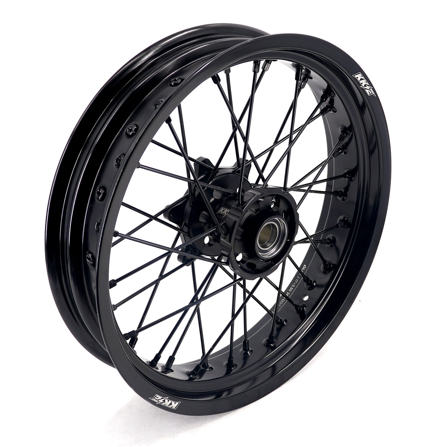 KKE 17Inch Supermoto Rims For KTM SX SX-F XC-F XC EXC EXC-F 2003-2024 Black