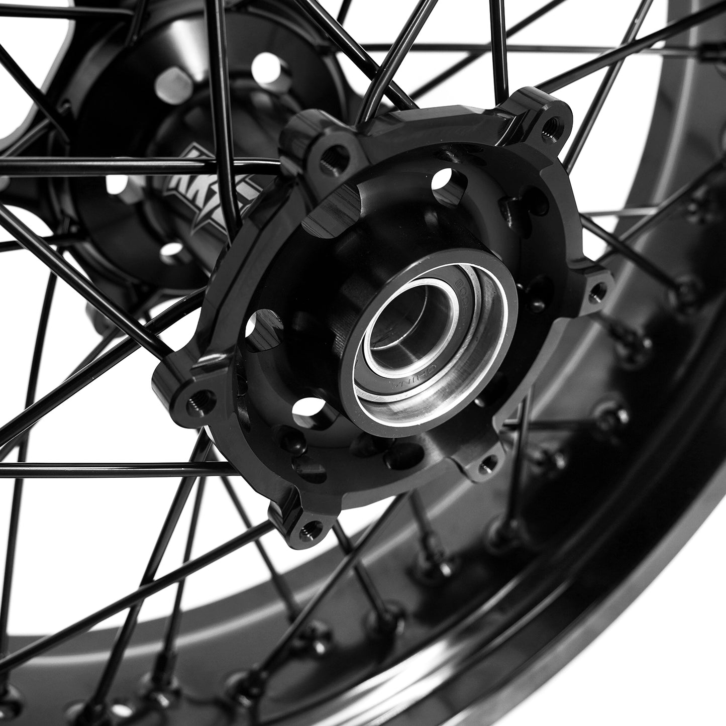 KKE 17Inch Supermoto Rims For KTM SX SX-F XC-F XC EXC EXC-F 2003-2024 Black