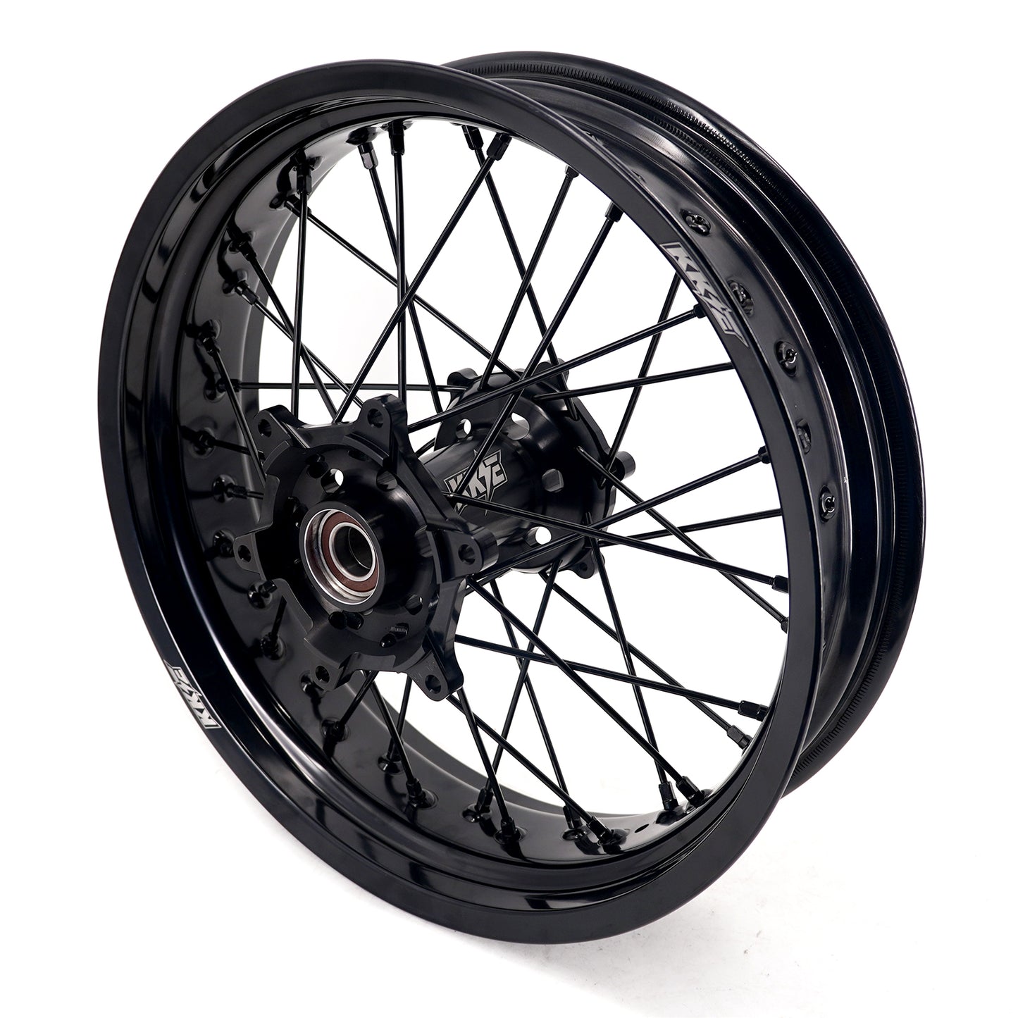 KKE 17Inch Supermoto Rims For KTM SX SX-F XC-F XC EXC EXC-F 2003-2024 Black