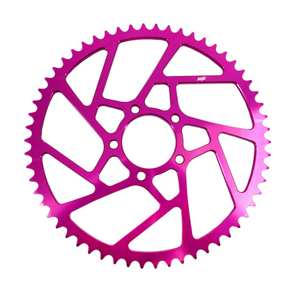 KKE Pink Purple Black Red and Blue Color Option of 58T Aluminum Sprocket For Talaria Sting MX3