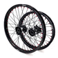 China Factory Stock KKE 21" & 18" E-Bike Spoke Wheels Rims Fit SurRon Ultra Bee 2023-2024 Black Hub & Red Nipples