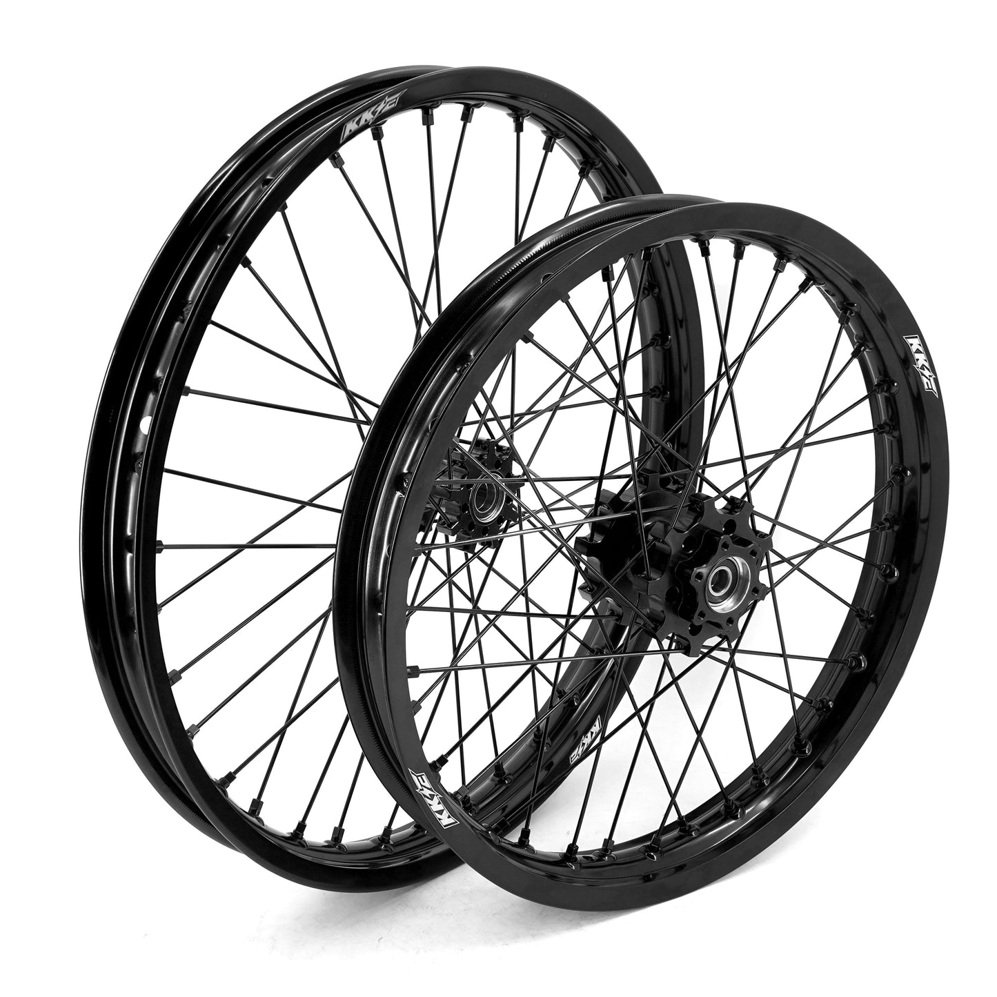 KKE 1.6*21 & 1.85*18 E-Bike Motorcycle Wheels Rims Fit For E-Ride PRO-SS 2024 Black