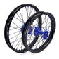 China Factory Stock KKE 21" & 18" E-Bike Spoke Wheels Rims Fit SurRon Ultra Bee 2023 Blue Hub & Black Rim