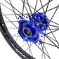 China Factory Stock KKE 21" & 18" E-Bike Spoke Wheels Rims Fit SurRon Ultra Bee 2023 Blue Hub & Black Rim