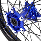 China Factory Stock KKE 21" & 18" E-Bike Spoke Wheels Rims Fit SurRon Ultra Bee 2023 Blue Hub & Black Rim