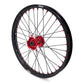 KKE Factory Stock KKE 21" & 18" E-Bike Spoke Wheels Rims Fit SurRon Ultra Bee 2023-2024 Red Hub & Black Rim