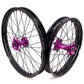KKE Factory Stock KKE 21" & 18" E-Bike Spoke Wheels Rims Fit SurRon Ultra Bee 2023-2024 Purple Hub & Black Rim