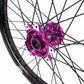 KKE Factory Stock KKE 21" & 18" E-Bike Spoke Wheels Rims Fit SurRon Ultra Bee 2023-2024 Purple Hub & Black Rim