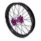 China Factory Stock KKE 21" & 18" E-Bike Spoke Wheels Rims Fit SurRon Ultra Bee 2023-2024 Purple Hub & Black Rim