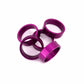 KKE Purple Handlebar Risers Kit Fit Sur-Ron Light Bee X e-Bike Bracket Clamps Pads