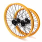 China Factory Stock KKE 21" & 18" E-Bike Spoke Wheels Rims Fit SurRon Ultra Bee 2023 Black Hub & Gold Rim
