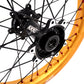 China Factory Stock KKE 21" & 18" E-Bike Spoke Wheels Rims Fit SurRon Ultra Bee 2023 Black Hub & Gold Rim