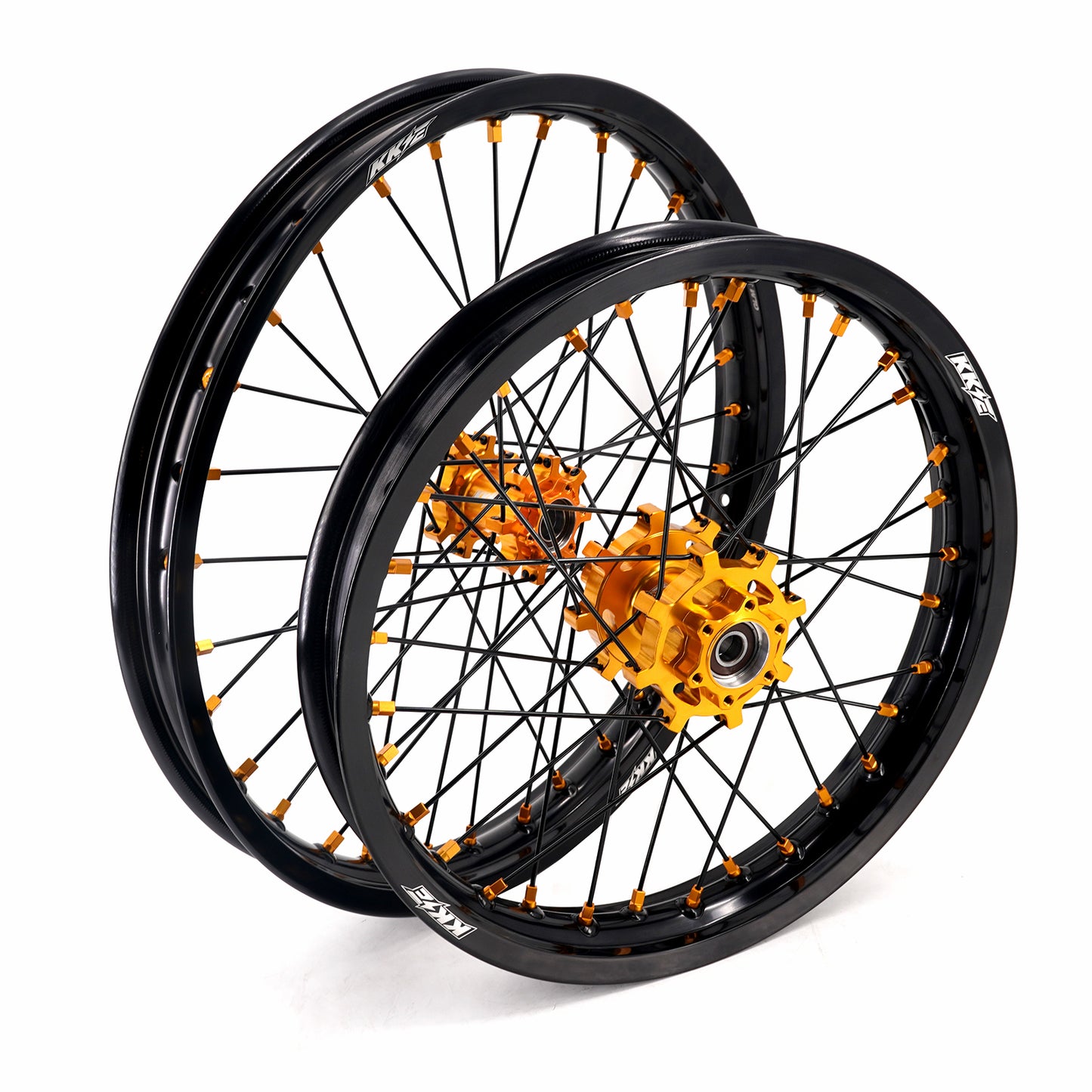 KKE 1.6*19" & 1.85*16" Electric Dirtbike Wheels Rim For Sur Ron Light Bee-X 2019-2023 Gold