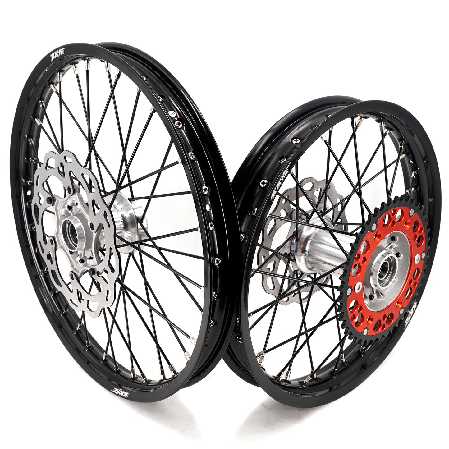 Pre-order KKE 21/19 New Generation Cast Hubs Billet MX Wheels For KTM SX SX-F XC XC-F 125-530CC 2003-2023