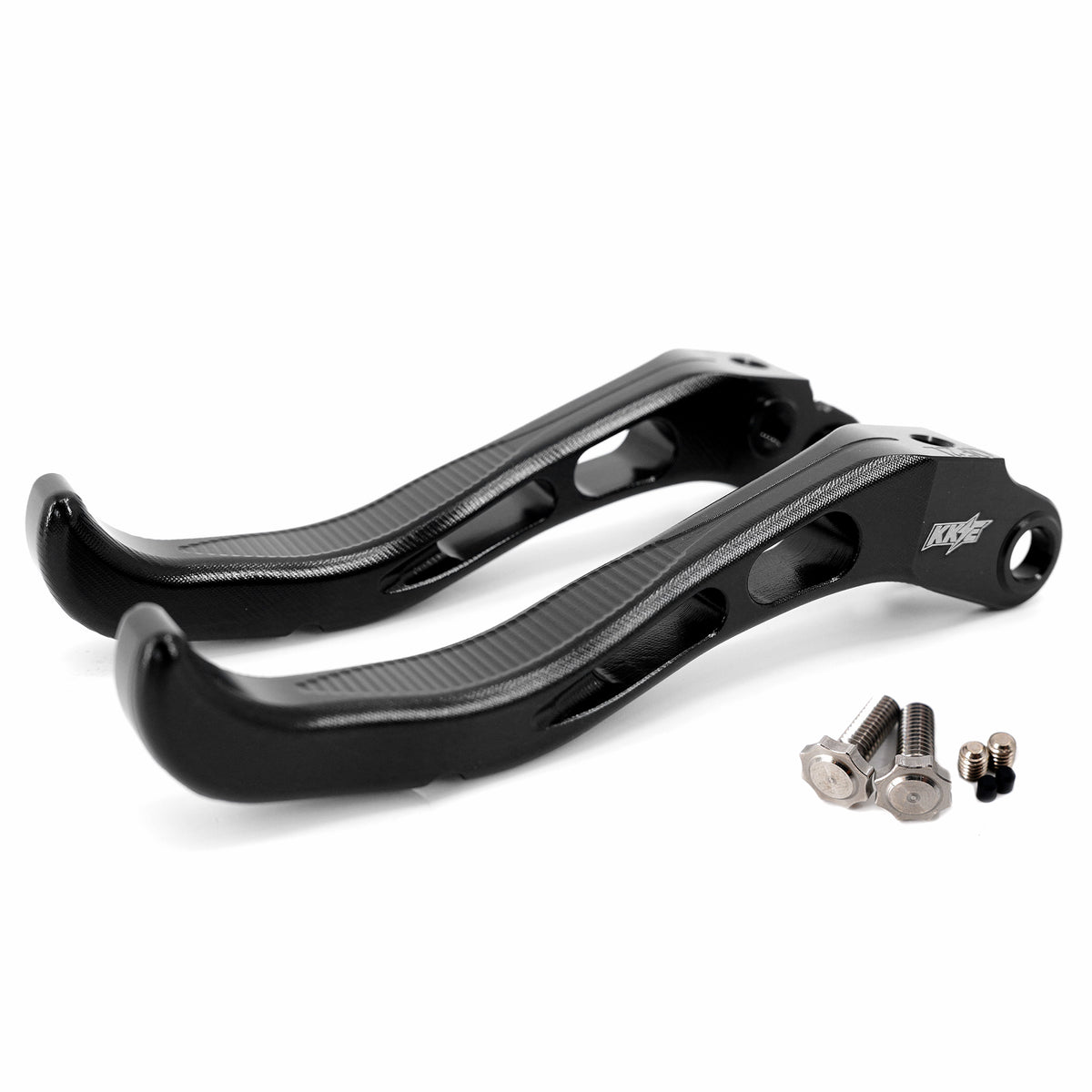 Pre-order KKE Aluminum Brake Levers Set Fit SURRON Light Bee 2 Black and Titanium