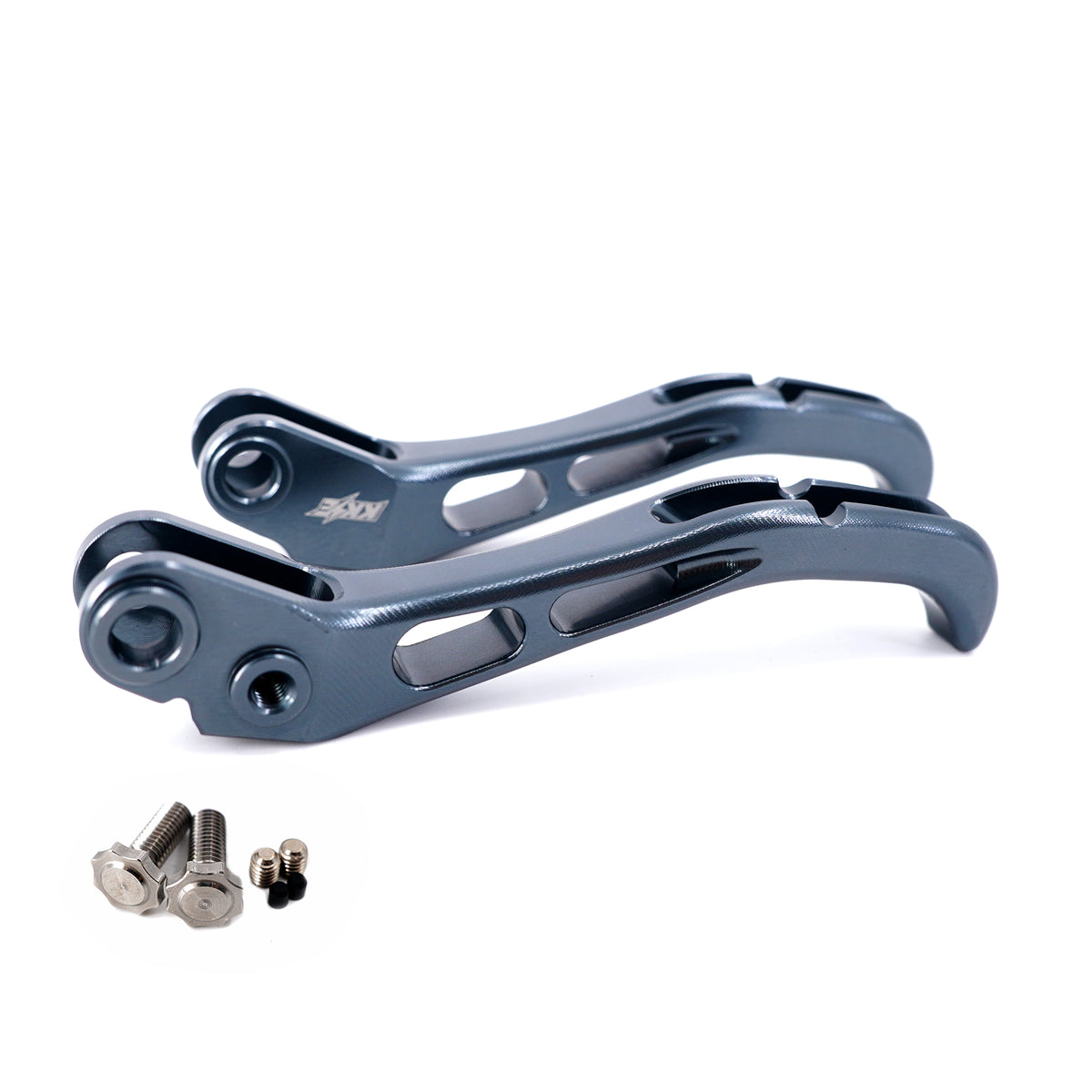 Pre-order KKE Aluminum Brake Levers Set Fit SURRON Light Bee 2 Black and Titanium
