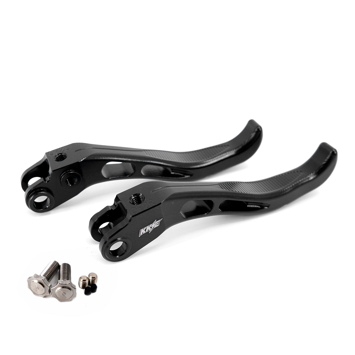 Pre-order KKE Aluminum Brake Levers Set Fit SURRON Light Bee 2 Black and Titanium