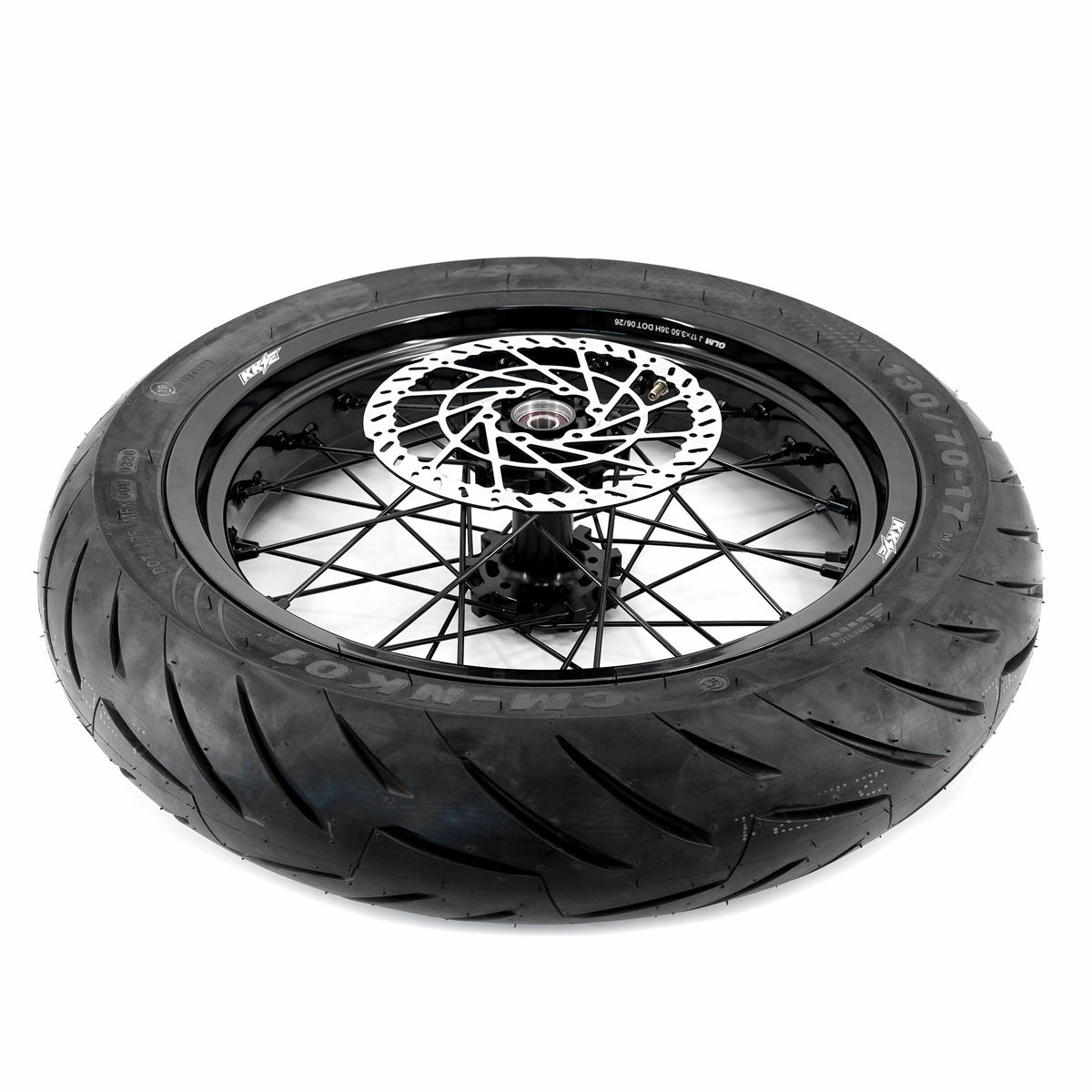 Pre-order KKE 2.5x17inch & 3.5x17inch E-Bike Supermoto Wheels Fit For Rawrr Mantis X All Black