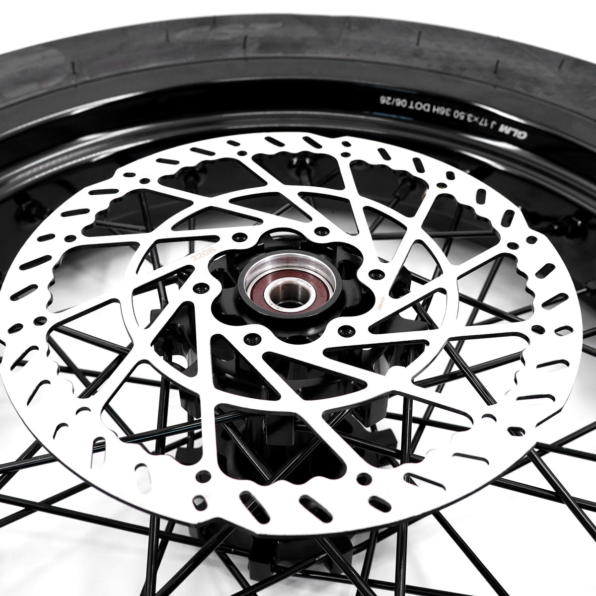 Pre-order KKE 2.5x17inch & 3.5x17inch E-Bike Supermoto Wheels Fit For Rawrr Mantis X All Black