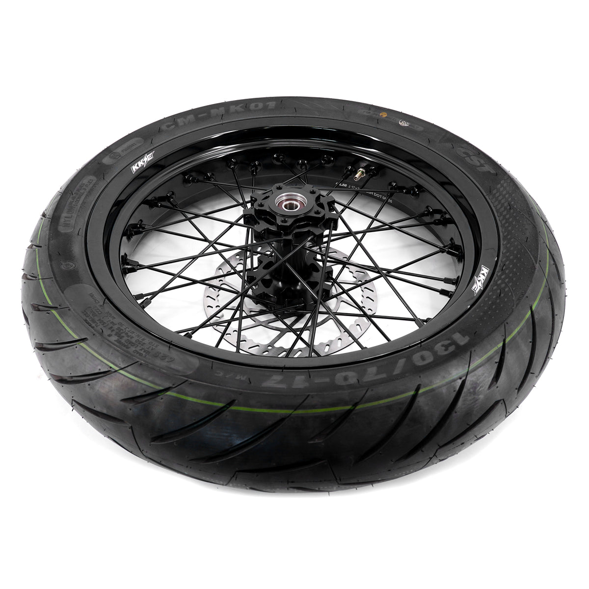 Pre-order KKE 2.5x17inch & 3.5x17inch E-Bike Supermoto Wheels Fit For Rawrr Mantis X All Black