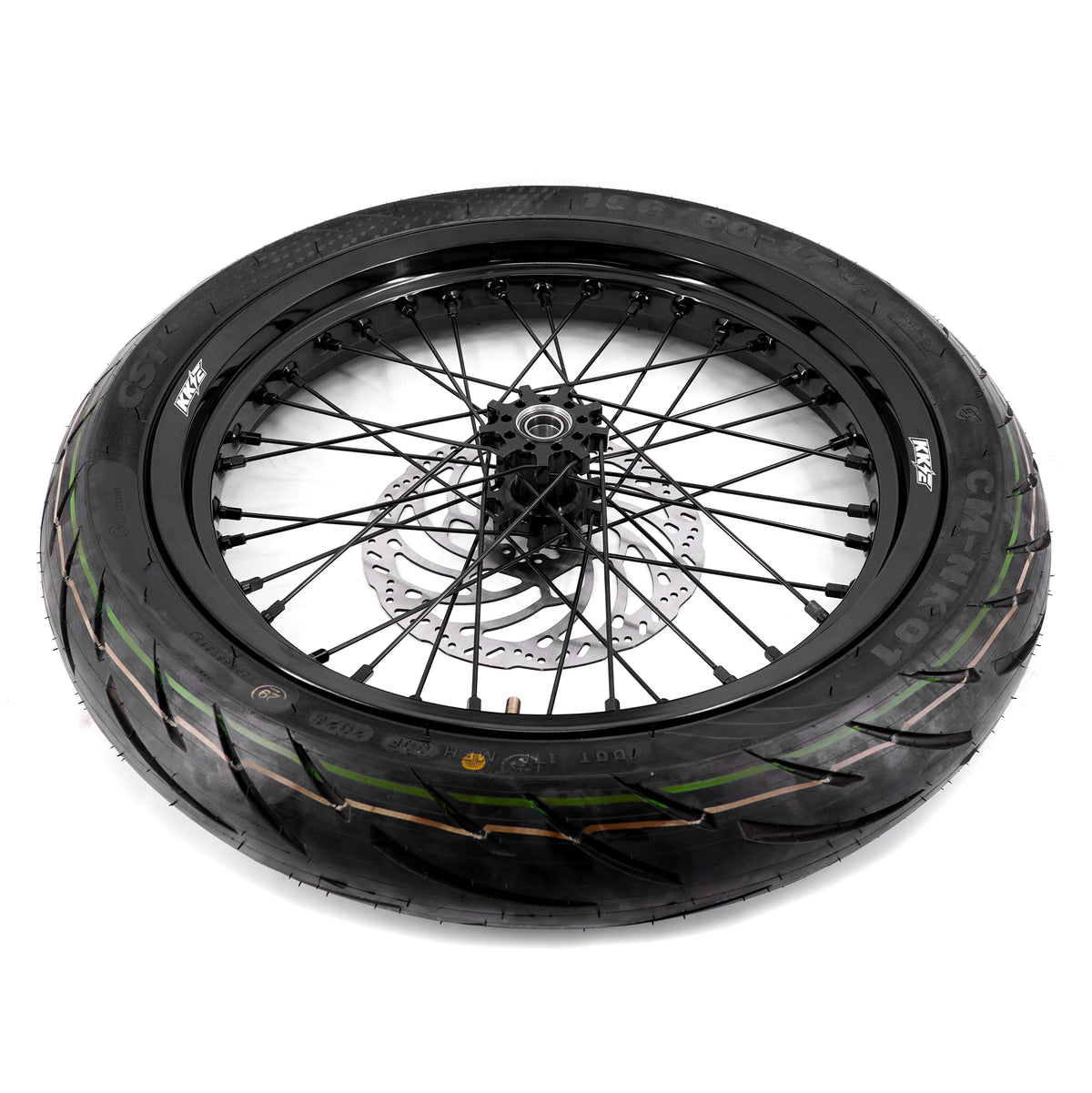 Pre-order KKE 2.5x17inch & 3.5x17inch E-Bike Supermoto Wheels Fit For Rawrr Mantis X All Black