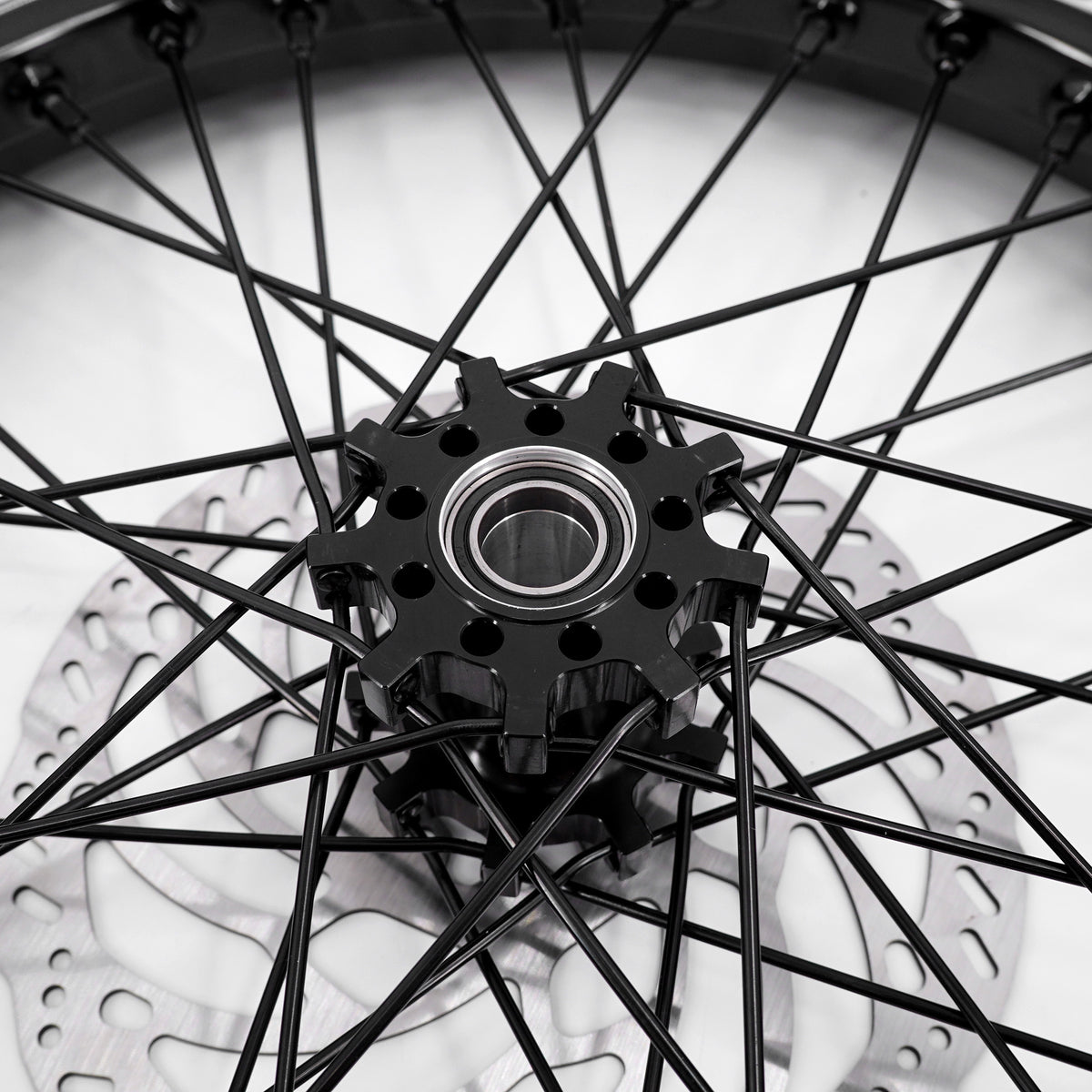 Pre-order KKE 2.5x17inch & 3.5x17inch E-Bike Supermoto Wheels Fit For Rawrr Mantis X All Black