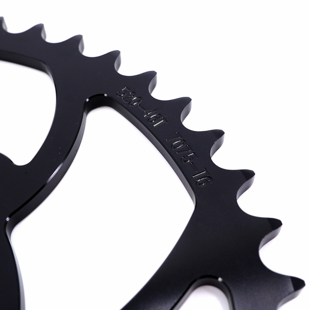 Pre-order KKE Rear 46T Aluminum Sprocket For Sur Ron Light Bee 2 Electric Bike Black