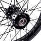 KKE Factory Stock KKE 1.6*21" & 2.15*18" Electric Dirtbike Wheels Rim For SurRon Light Bee 2 All Black