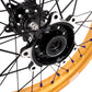 US Stock KKE 1.6*21" & 2.15*18" Electric Dirtbike Wheels Rim Fit For SurRon Ultra Bee 2023-2024 blue Nipples