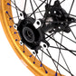 KKE 1.6*21" & 2.15*18" Electric Dirtbike Wheels Rim Fit For SurRon Ultra Bee 2023 blue Nipples