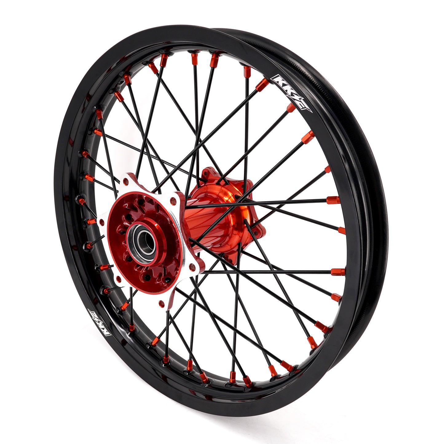 KKE 21" 18" Cast Enduro Wheels For KTM EXC EXC-F EXC-E 2003-2023 Black Spokes