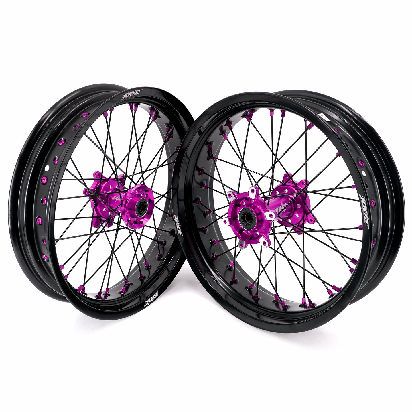 China Stock KKE 3.5/4.25*17INCH e-bike Supermoto Wheels Rims Set For Surron Ultra Bee 2023-2024