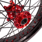 China Stock KKE 3.5/4.25*17" Electric Supermoto Wheels Rim Fit For SurRon Ultra Bee 2023-2024 Red