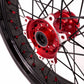 China Stock KKE 3.5/4.25*17" Electric Supermoto Wheels Rim Fit For SurRon Ultra Bee 2023-2024 Red