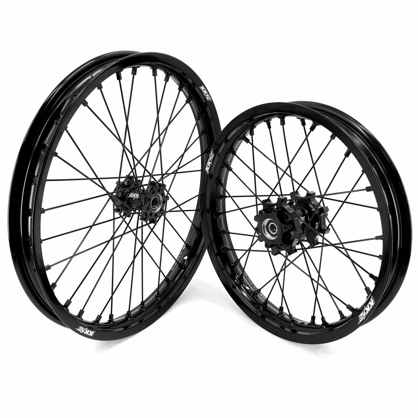 KKE 19" 16" Spoke Alloy Wheels Rims Fit Talaria Sting MX3 / R MX4 Electric E-bike Black
