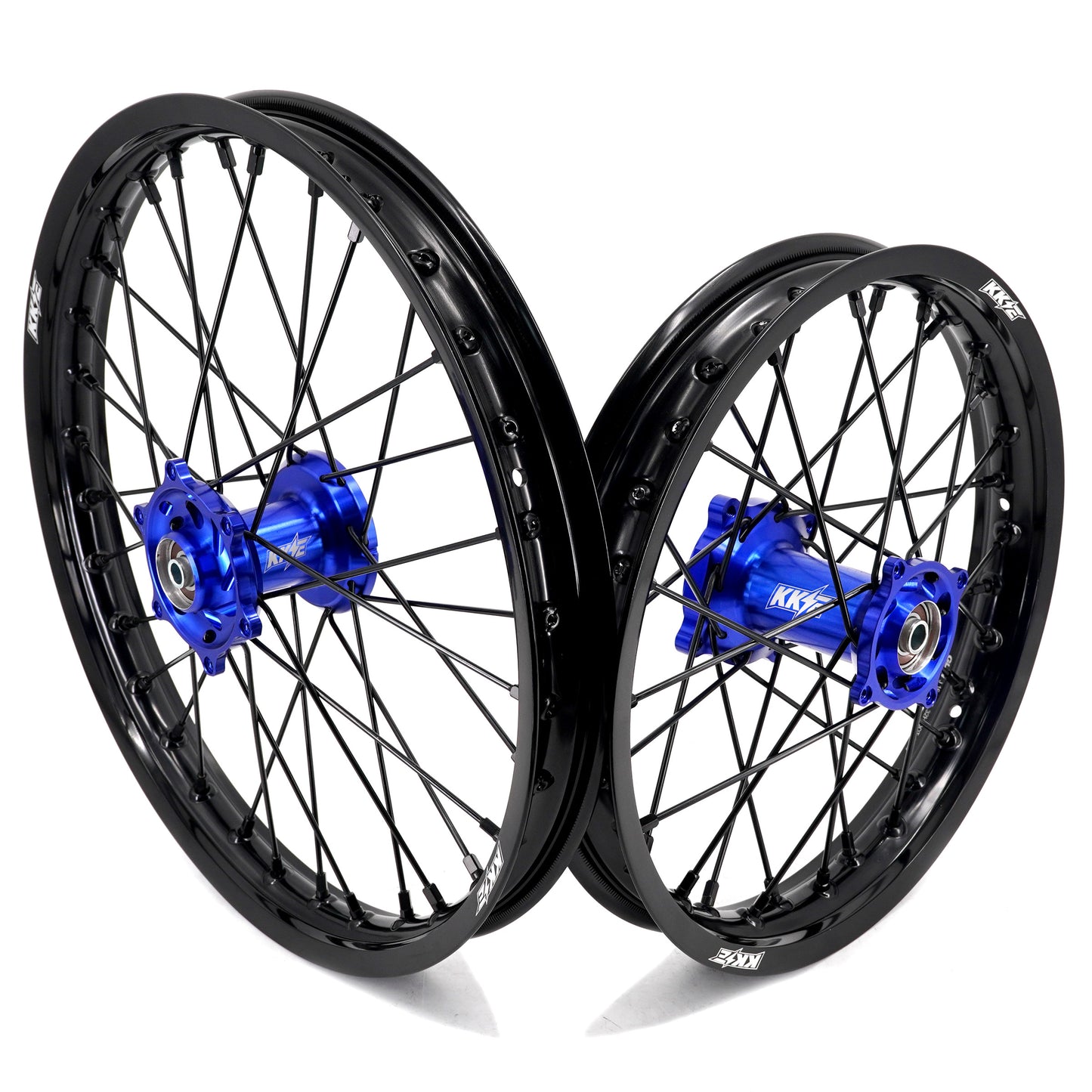 KKE 1.6*19 & 1.85*16 Spoked Kid's Wheels Rims Set for Kawasaki KX80 KX85