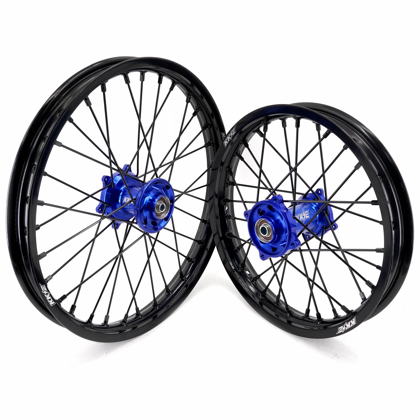 KKE 1.6*19 & 1.85*16 Spoked Kid's Wheels Rims Set for Kawasaki KX80 KX85