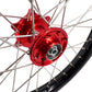 KKE 19 & 16 Spoked Kid's Wheels Rims Set for Kawasaki KX80 KX85 KX100 Red Hubs