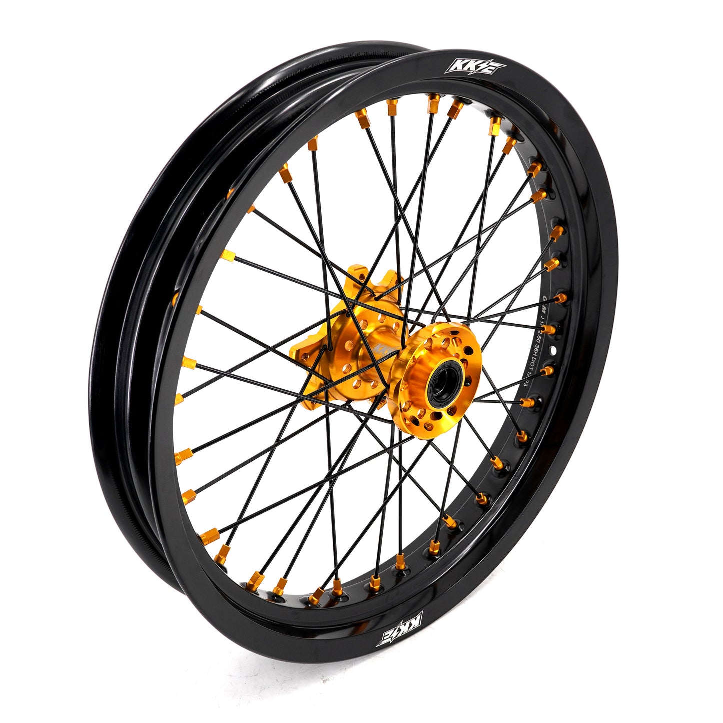 KKE Factory Stock KKE 2.5*17 & 3.5*17 E-Bike Wheels Rim Fit For SurRon Ultra Bee 2023-2024 Gold Hubs