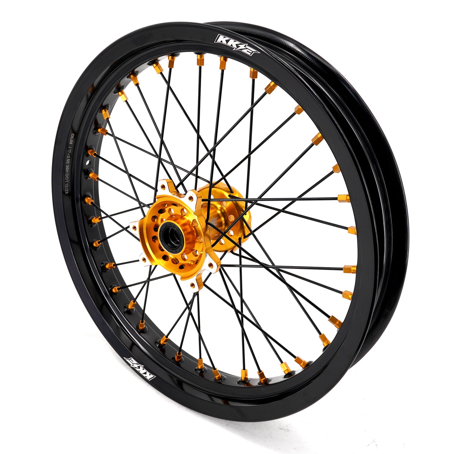 KKE Factory Stock KKE 2.5*17 & 3.5*17 E-Bike Wheels Rim Fit For SurRon Ultra Bee 2023-2024 Gold Hubs
