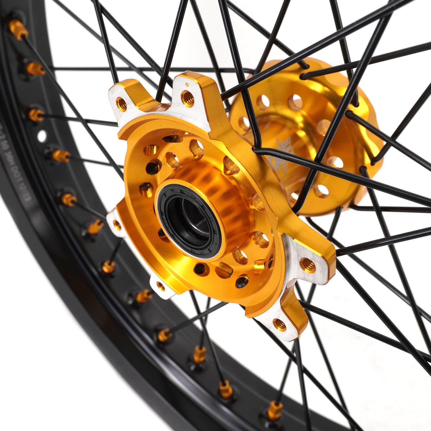 KKE Factory Stock KKE 2.5*17 & 3.5*17 E-Bike Wheels Rim Fit For SurRon Ultra Bee 2023-2024 Gold Hubs