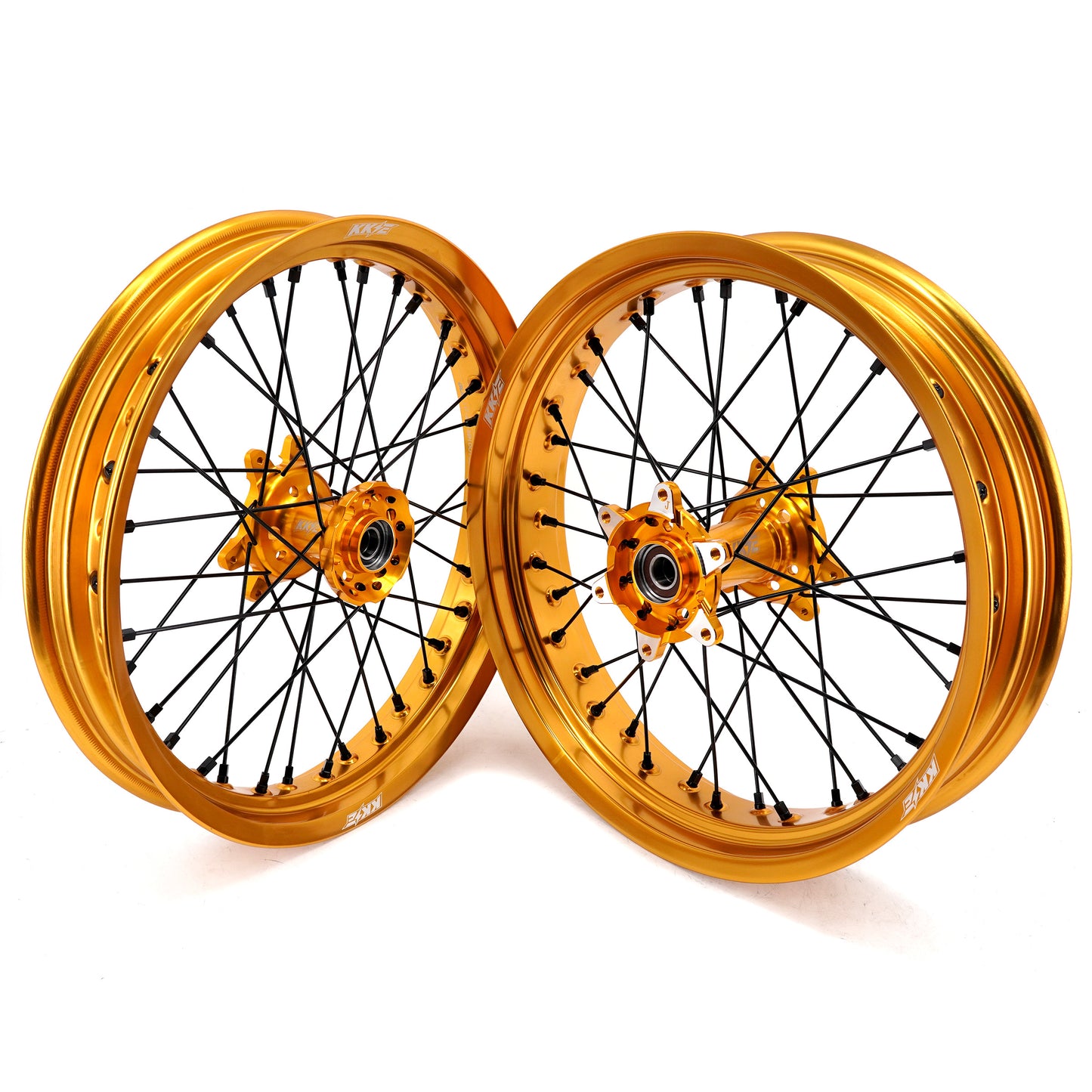 China Factory Stock KKE 2.5*17/3.5*17 E-Bike Wheels Rim Fit For SurRon Ultra Bee 2023-2024 Gold Rims