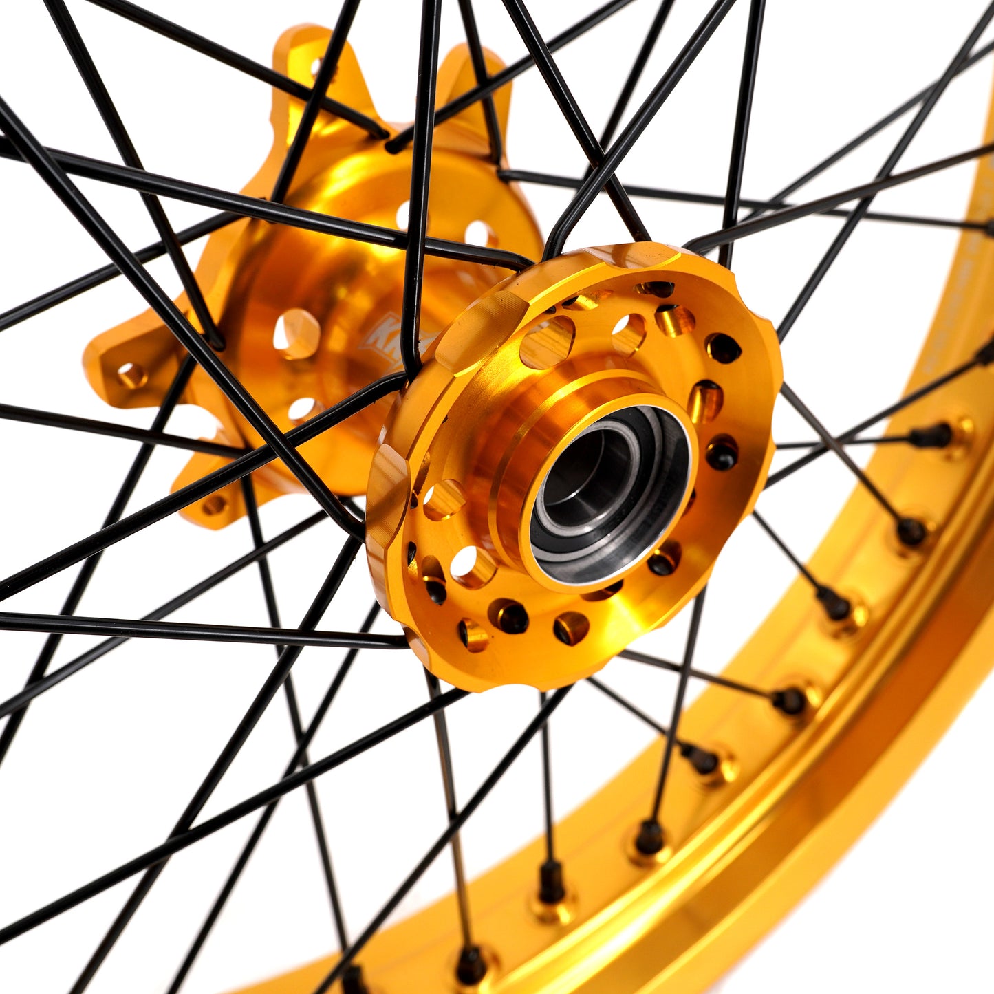 China Factory Stock KKE 2.5*17/3.5*17 E-Bike Wheels Rim Fit For SurRon Ultra Bee 2023-2024 Gold Rims