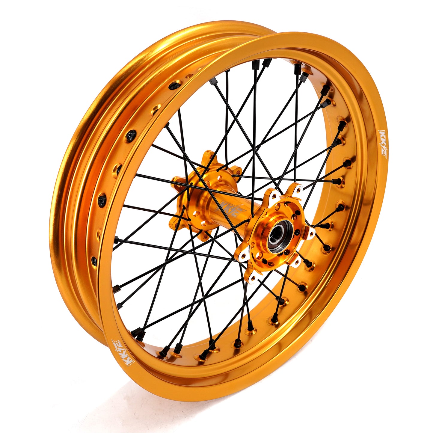 China Factory Stock KKE 2.5*17/3.5*17 E-Bike Wheels Rim Fit For SurRon Ultra Bee 2023-2024 Gold Rims